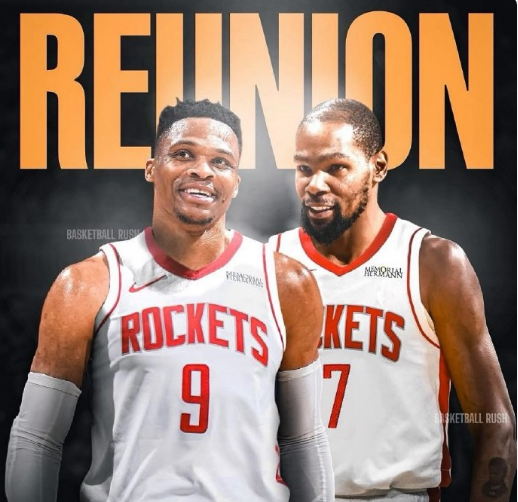 yl23455永利最新网址-扎心！火箭队记：尊重威少但不希望他重返火箭 恐难再联手杜兰特